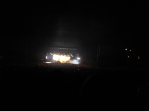 Nine Inch Nails perform at the Cricket Wireless Amphitheatre in Chula Vista, California